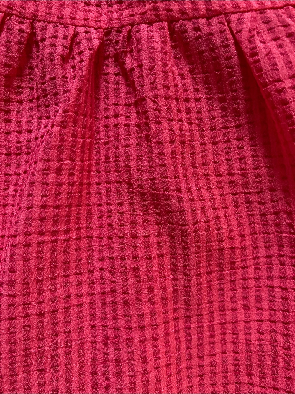 Banana Republic Hot Pink Tiered Sleeveless Tank - Picture 7 of 8
